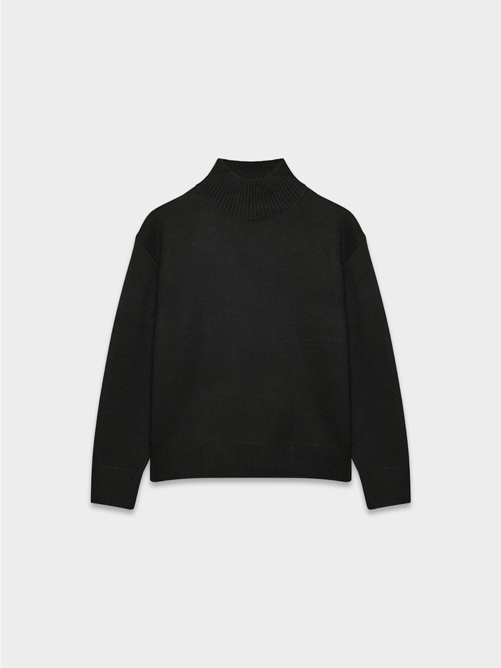 NWT - Aritzia Essential Merino Wool Mockneck - Black - XS